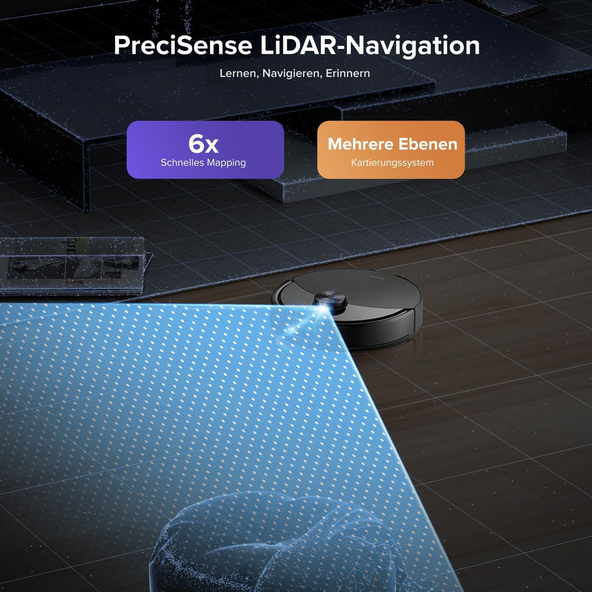 Roborock Q10 S5+ Set Robot Vacuum (10,000 Pa, VibraRise 2.0, Auto-Empty Dock)