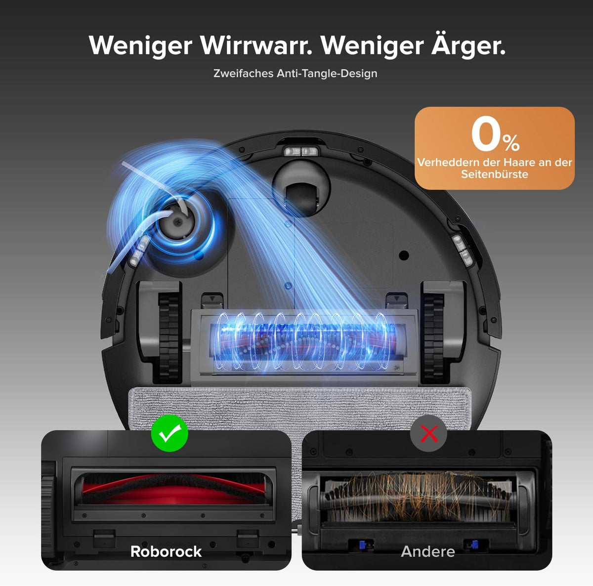 Roborock Q10 S5+ Set Robot Vacuum (10,000 Pa, VibraRise 2.0, Auto-Empty Dock)