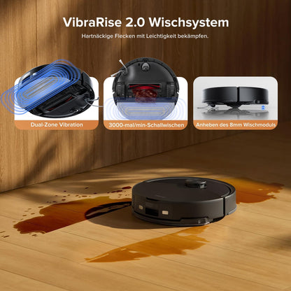 Roborock Q10 S5+ Set Robot Vacuum (10,000 Pa, VibraRise 2.0, Auto-Empty Dock)