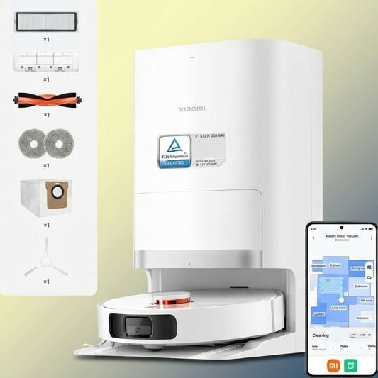 Xiaomi Robot Vacuum X20+ Vacuum & Mop Robot – 6000Pa, All-in-One Dock & 140 Min Battery