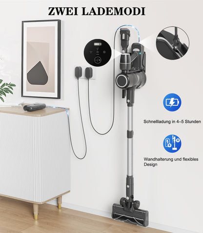 Syntecno VC7211 Cordless Vacuum Cleaner 35KPa (350W, 65 Min Runtime, Touch Display)